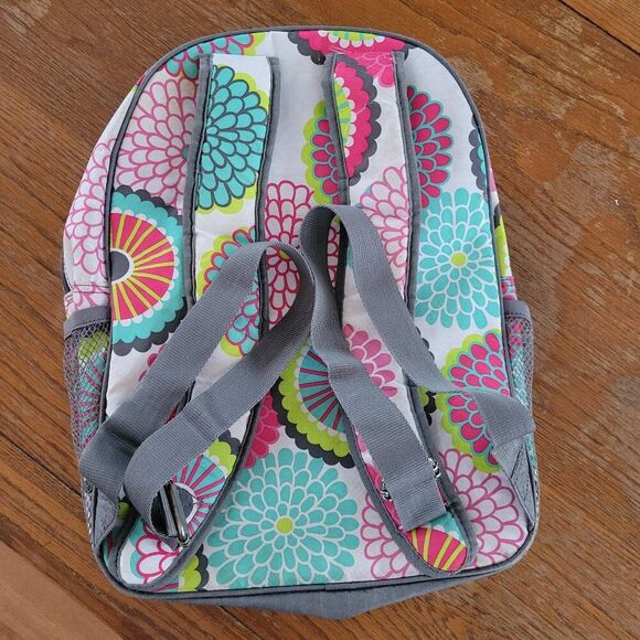 Thirty-One Bubble Bloom Backpack book bag Hostess Exclusive "A" colorful EUC - Picture 6 of 12